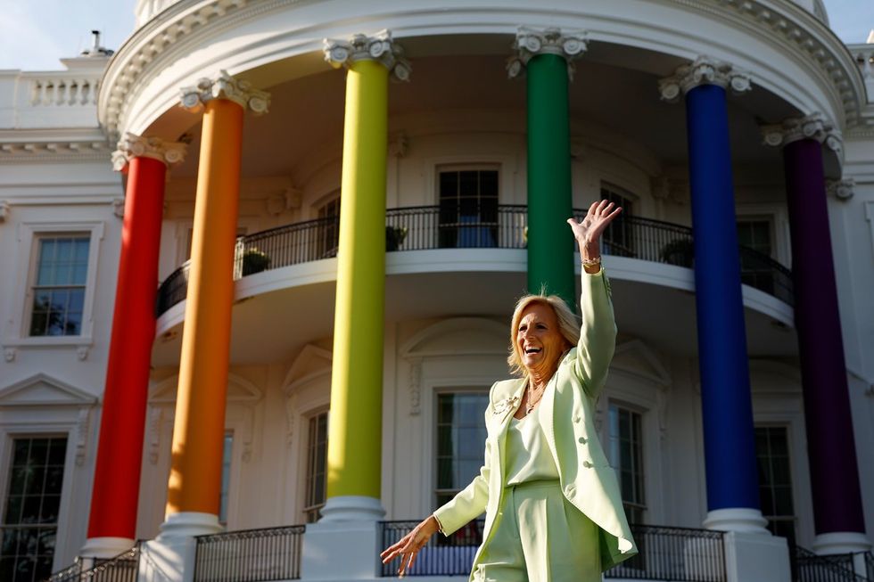 photo gallery equalpride goes to washington DC LGBTQ pride month reception hosted by FLOTUS Jill Biden white house south lawn