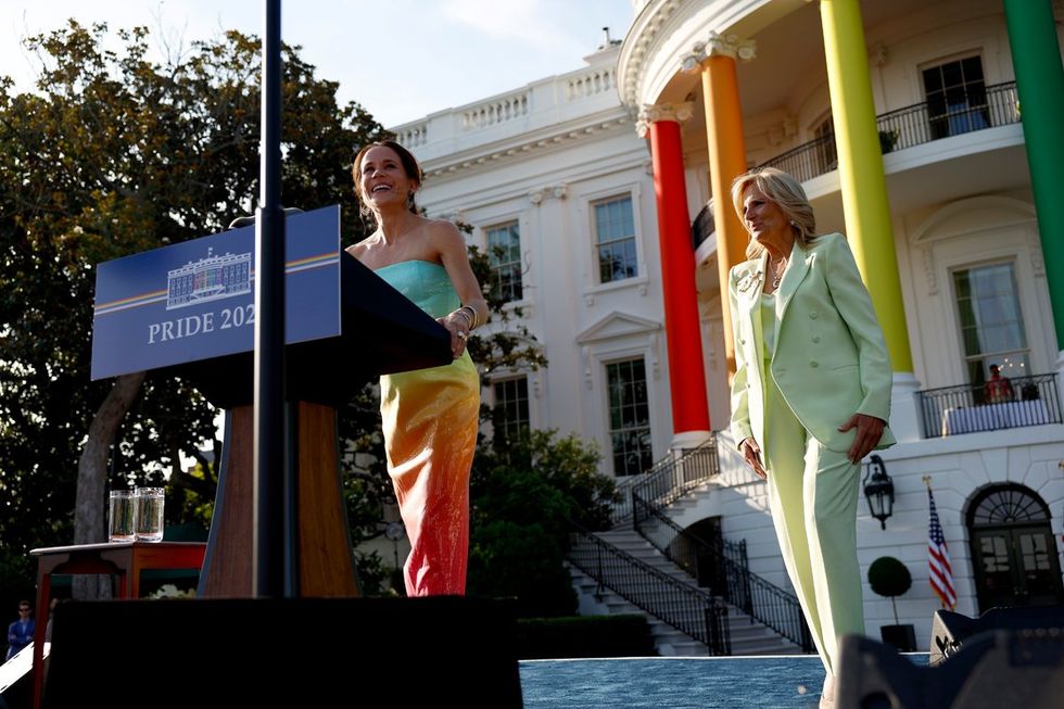 photo gallery equalpride goes to washington DC LGBTQ pride month reception hosted by FLOTUS Jill Biden white house south lawn