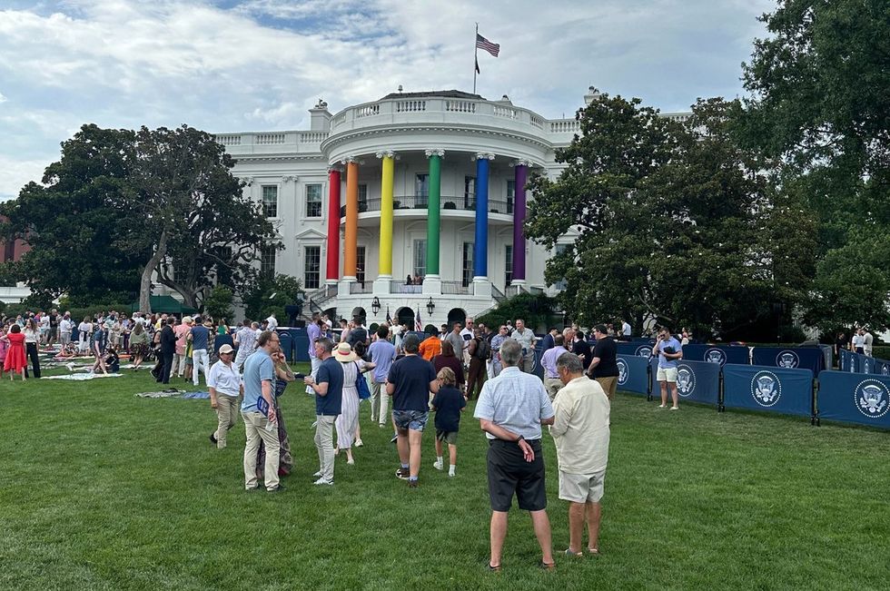 photo gallery equalpride goes to washington DC LGBTQ pride month reception hosted by FLOTUS Jill Biden white house south lawn