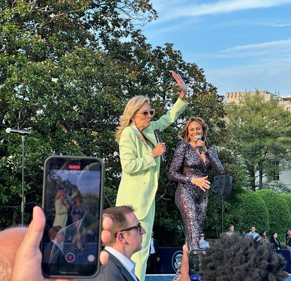 photo gallery equalpride goes to washington DC LGBTQ pride month reception hosted by FLOTUS Jill Biden white house south lawn