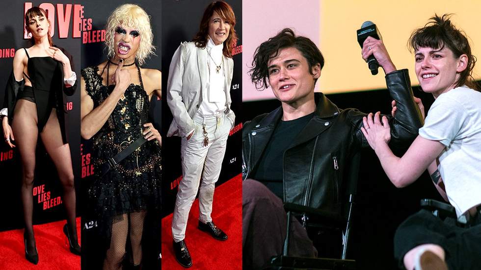 Photo Gallery Love Lies Bleeding Premiers Red Carpet Party Tracy Gilchrest panel