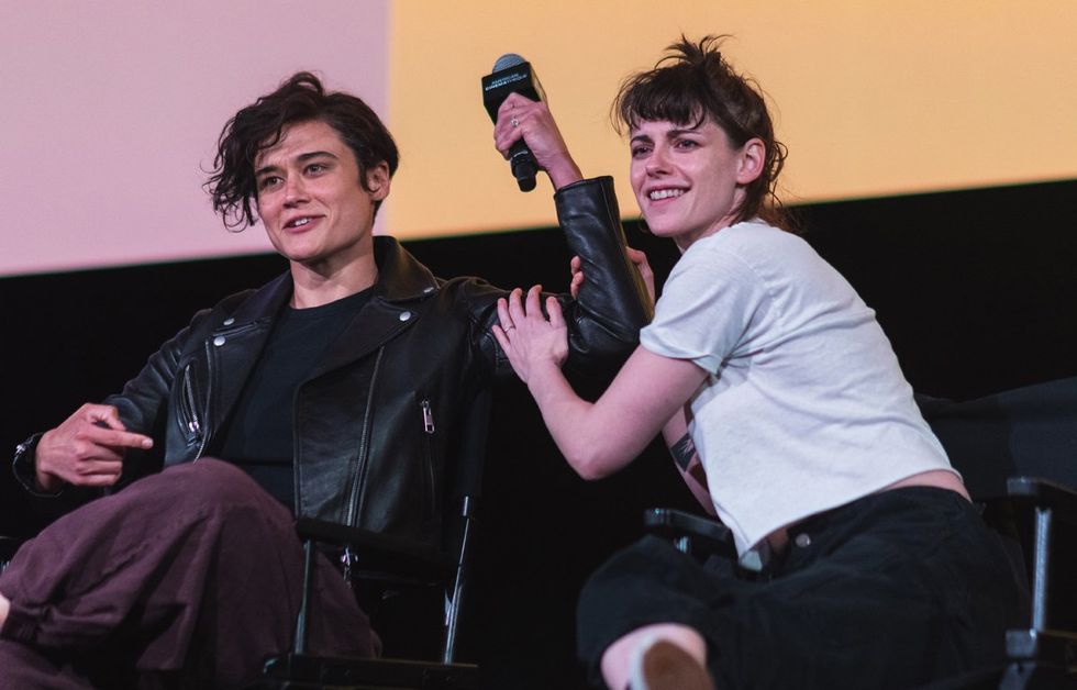 Photo Gallery Love Lies Bleeding Premiers Red Carpet Party Tracy Gilchrest panel