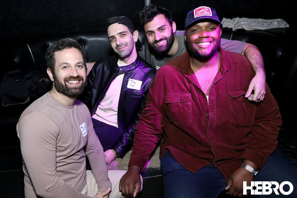 photo gallery NYC Passover Pregame gay bar party 2024 Hebro Events