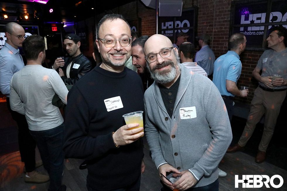 photo gallery NYC Passover Pregame gay bar party 2024 Hebro Events
