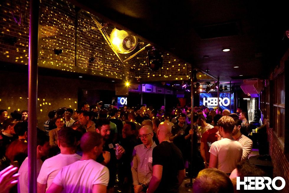 photo gallery NYC Passover Pregame gay bar party 2024 Hebro Events