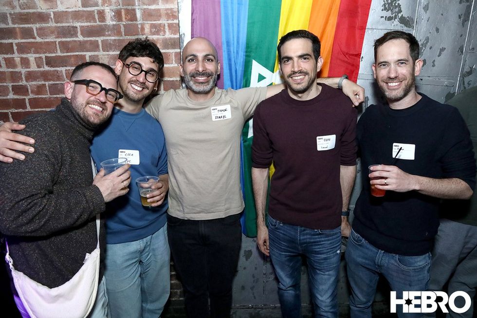 photo gallery NYC Passover Pregame gay bar party 2024 Hebro Events