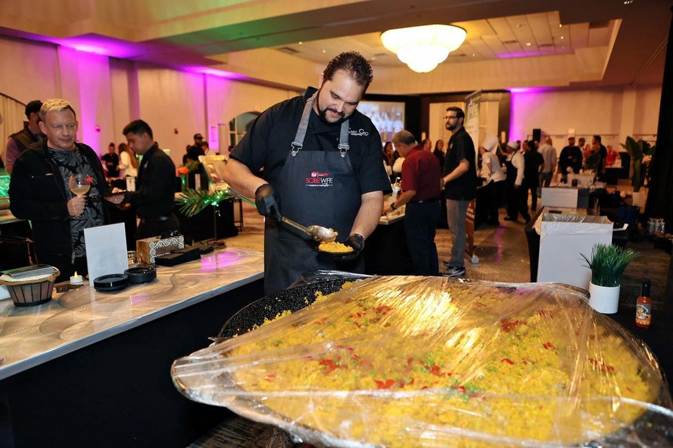 Photo Gallery of Easterseals South Florida's 33rd Annual Festival of Chefs - Chef Gio Fernandez from El Rey de la Paella