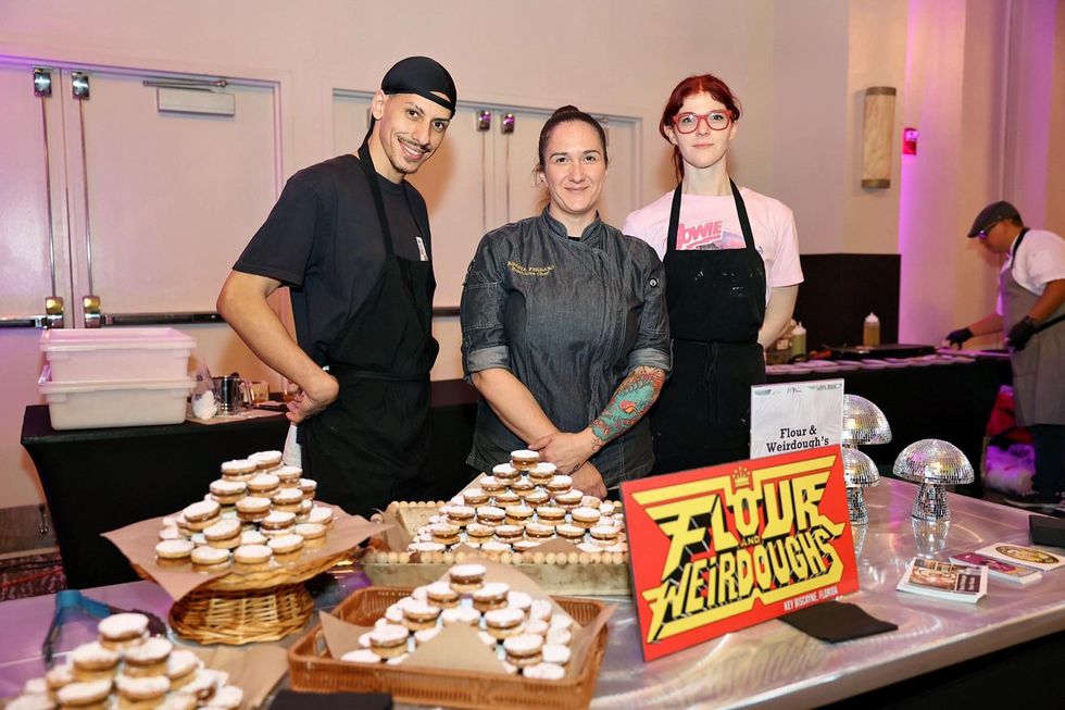 Photo Gallery of Easterseals South Florida's 33rd Annual Festival of Chefs - Chef Renata Ferraro and staff from Flour & Weirdoughs