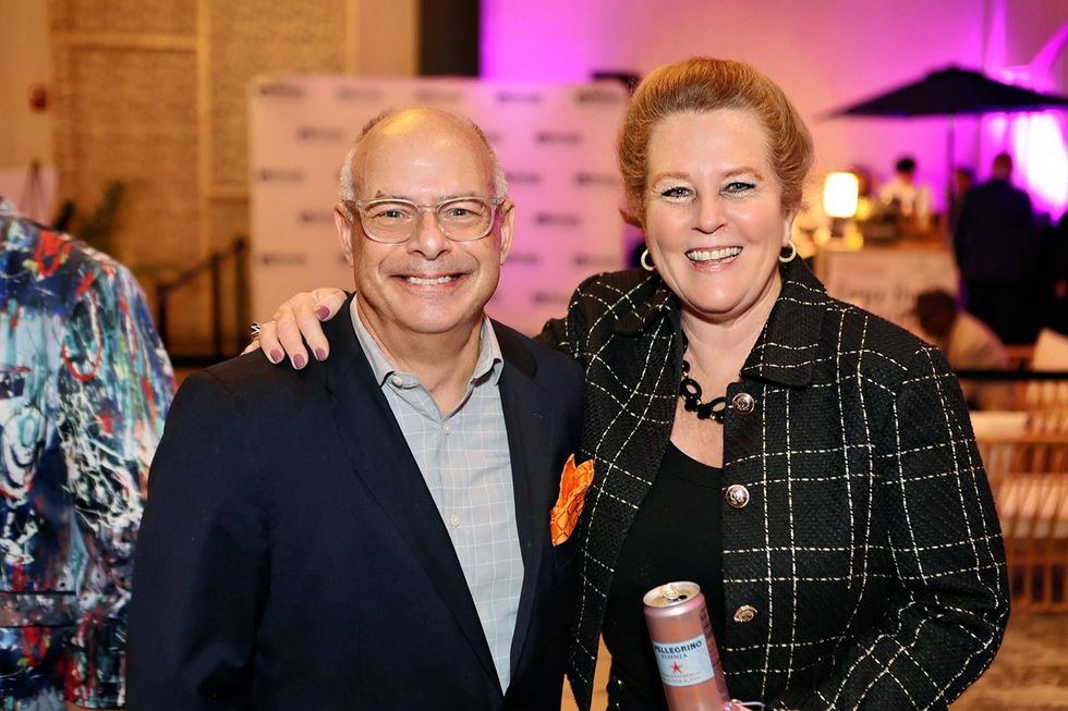 Photo Gallery of Easterseals South Florida's 33rd Annual Festival of Chefs - Easterseals South Florida Chief Administrative Officer Barry Vogel (left) and Easterseals President & CEO Kendra Davenport