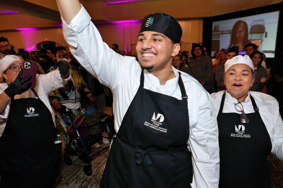 Photo Gallery of Easterseals South Florida's 33rd Annual Festival of Chefs - Rosa Brens, Chef Christian Barruos-Brens, Celeste Brens from Chef Christian LLC