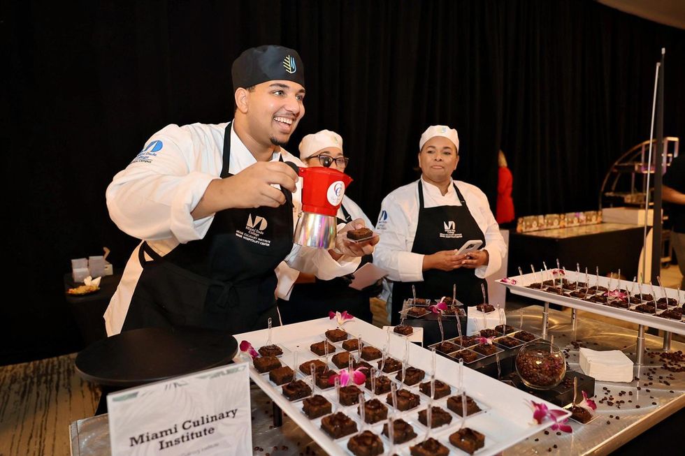 Photo Gallery of Easterseals South Florida's 33rd Annual Festival of Chefs - \u200bChef Christian Barruos-Brens, Rosa Brens, Celeste Brens from Chef Christian LLC