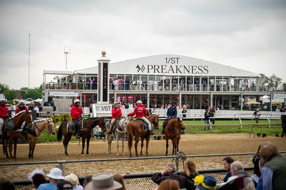photo gallery peek at LGBTQ fashion inside this years Preakness Stakes horse race baltimore