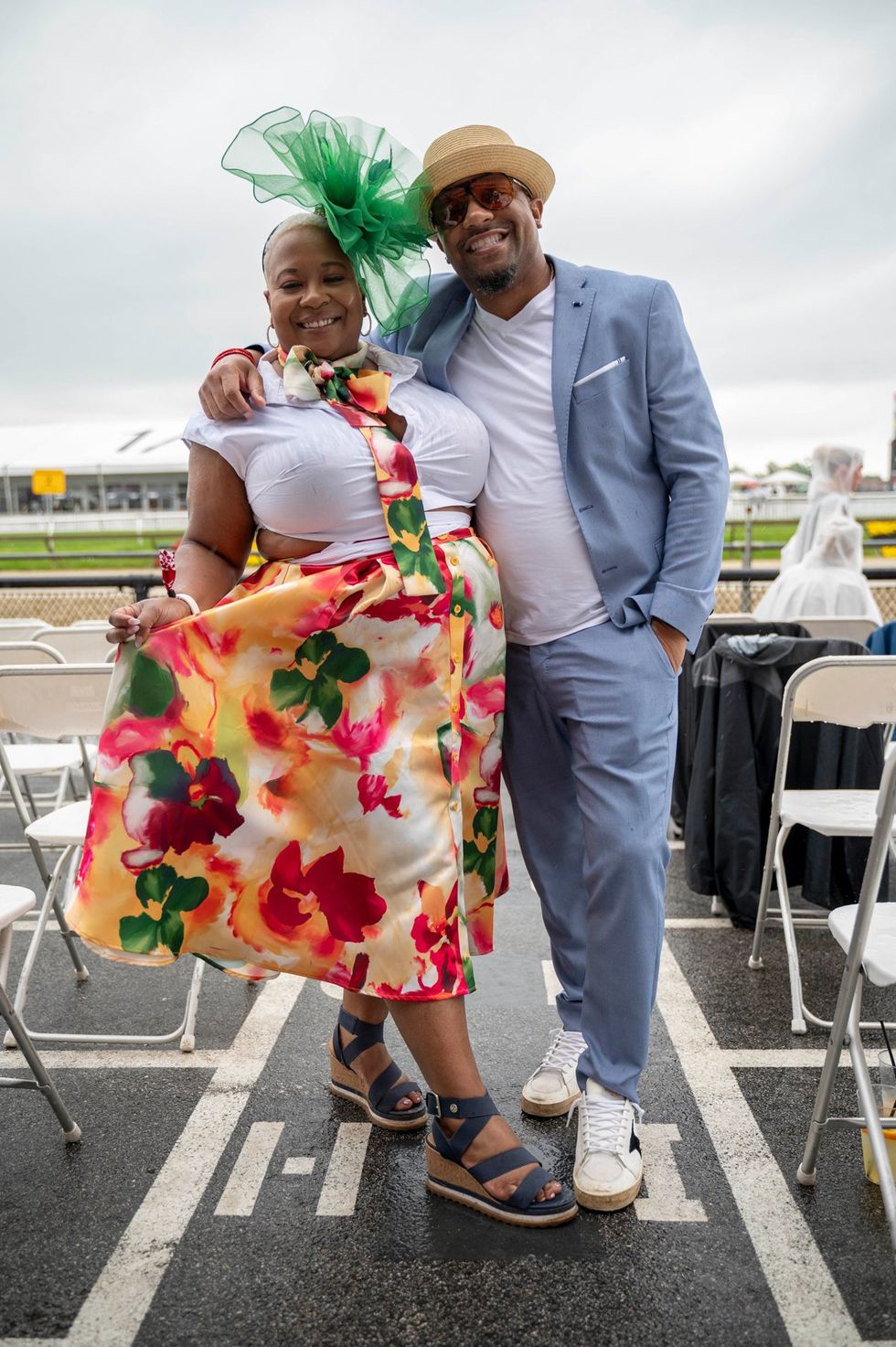 photo gallery peek at LGBTQ fashion inside this years Preakness Stakes horse race baltimore