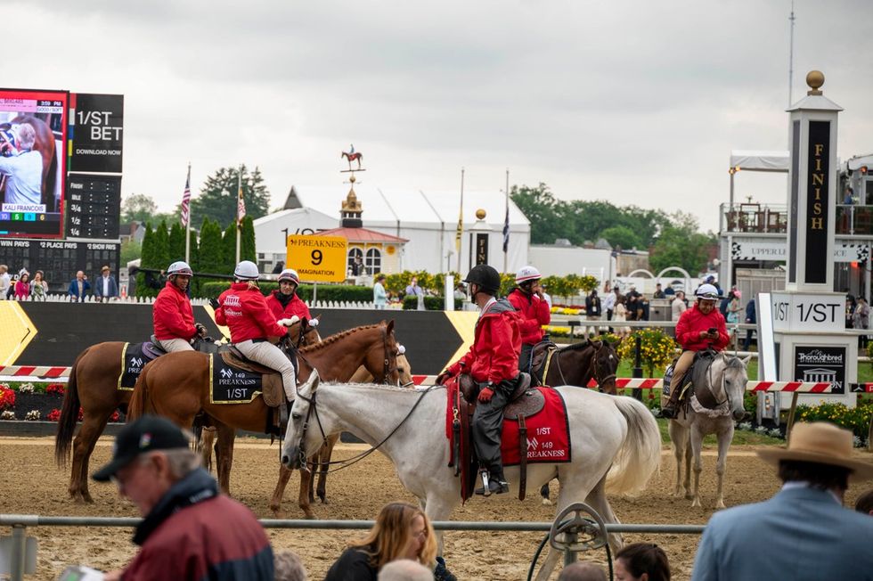 photo gallery peek at LGBTQ fashion inside this years Preakness Stakes horse race baltimore