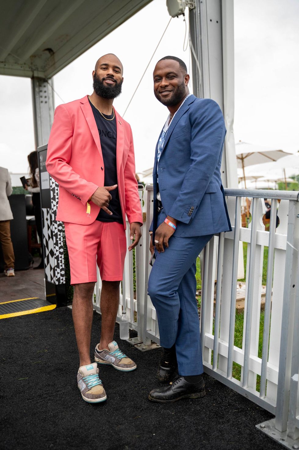 photo gallery peek at LGBTQ fashion inside this years Preakness Stakes horse race baltimore