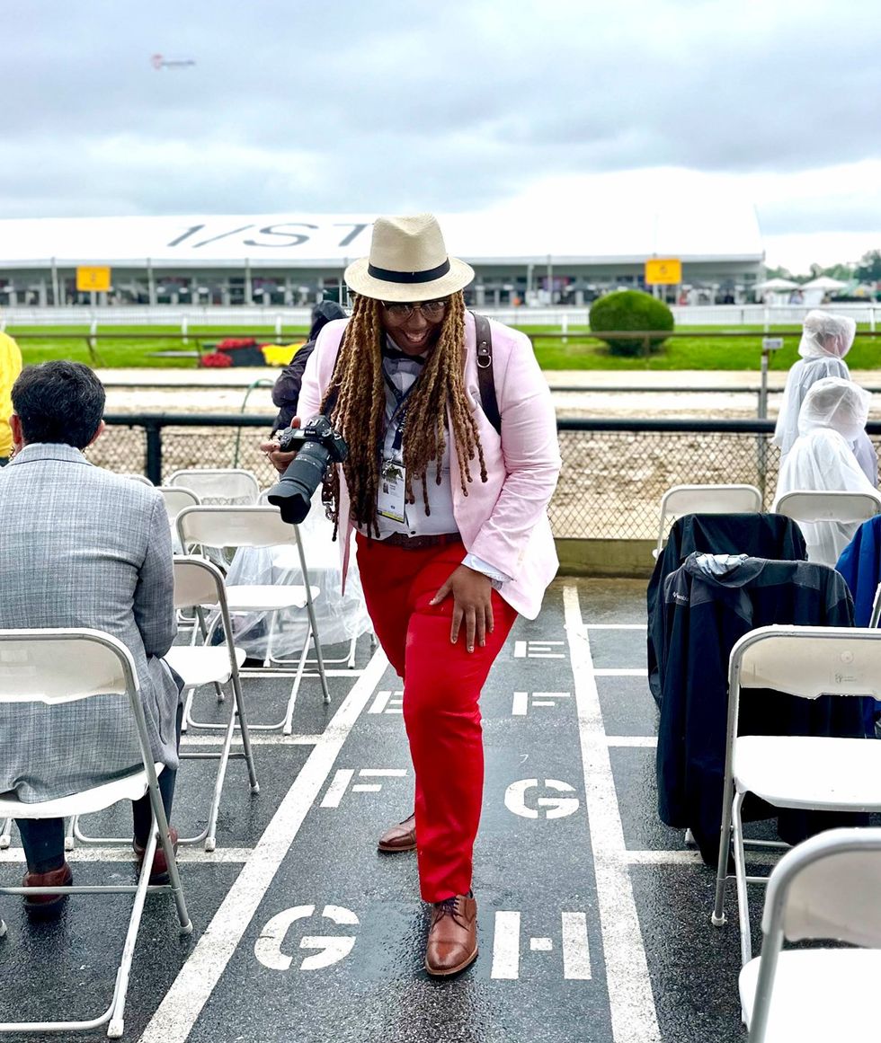 photo gallery peek at LGBTQ fashion inside this years Preakness Stakes horse race baltimore