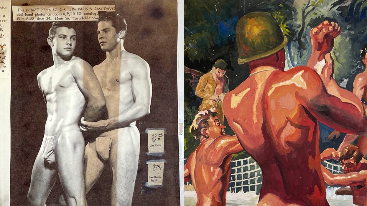 Photo Gallery Physique Pictorial Exhibition Bob Mizer Foundation San Francisco