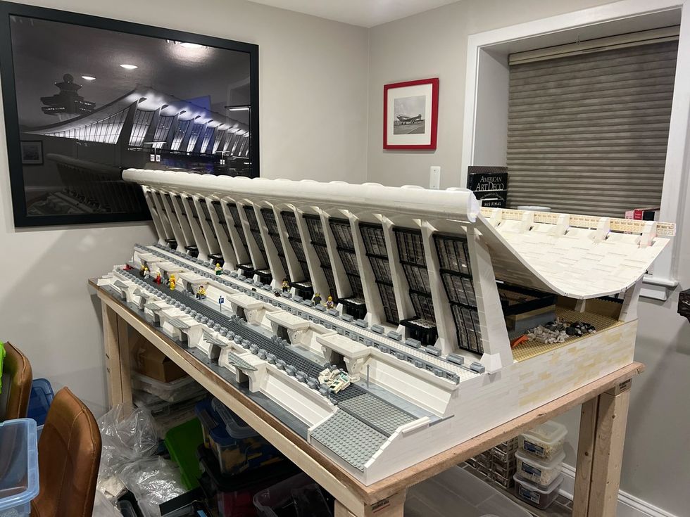 photo gallery Richard Paules Lego Master famous landmarks Dulles Airport Washington DC