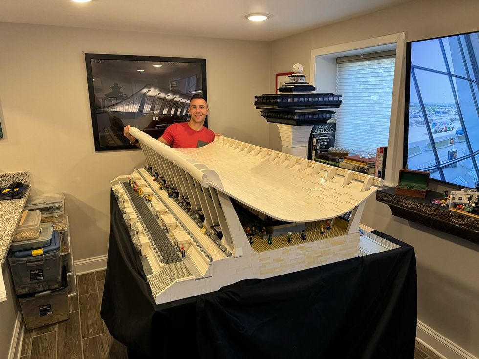 photo gallery Richard Paules Lego Master famous landmarks Dulles Airport Washington DC