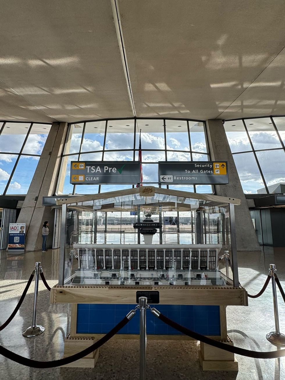 photo gallery Richard Paules Lego Master famous landmarks Dulles Airport Washington DC