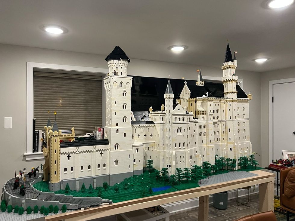 photo gallery Richard Paules Lego Master famous landmarks Renaissance Era Feudal Castle
