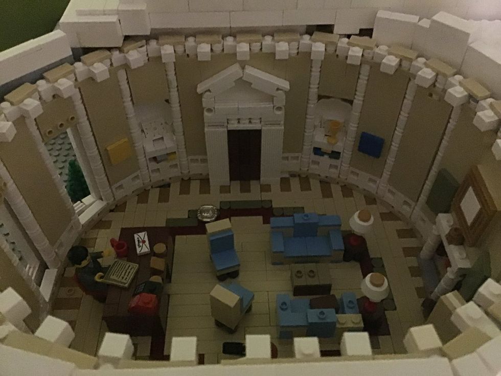 photo gallery Richard Paules Lego Master famous landmarks The White House Washington DC