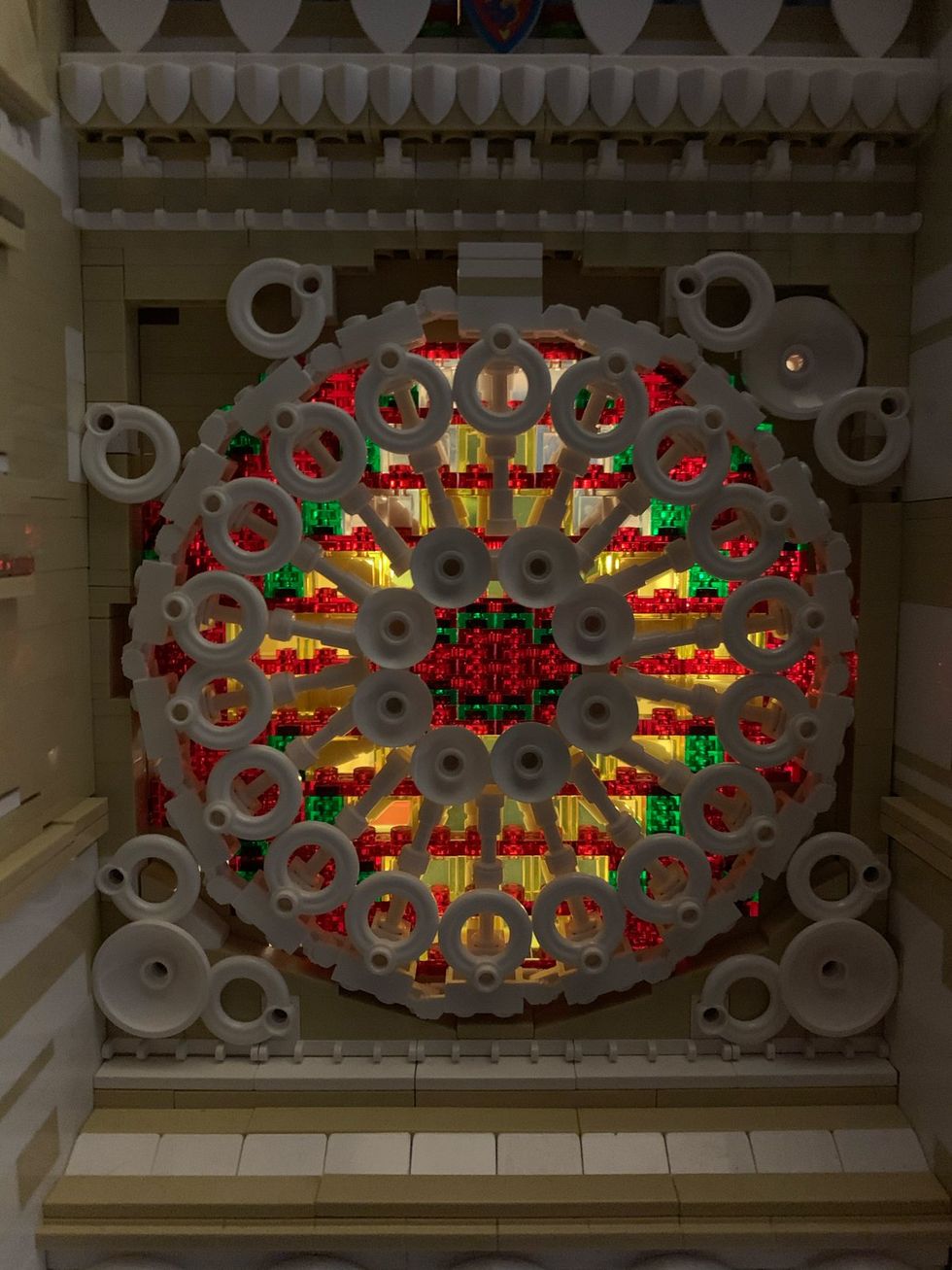 photo gallery Richard Paules Lego Master famous landmarks Westminster Abbey London England UK