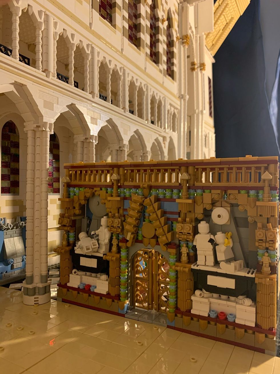 photo gallery Richard Paules Lego Master famous landmarks Westminster Abbey London England UK
