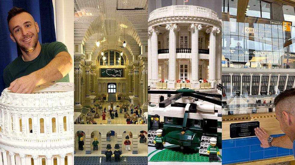 photo gallery Richard Paules Lego Master famous landmarks