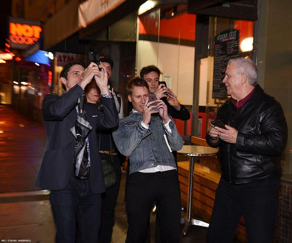 Photo Op in front of the Castro Theater