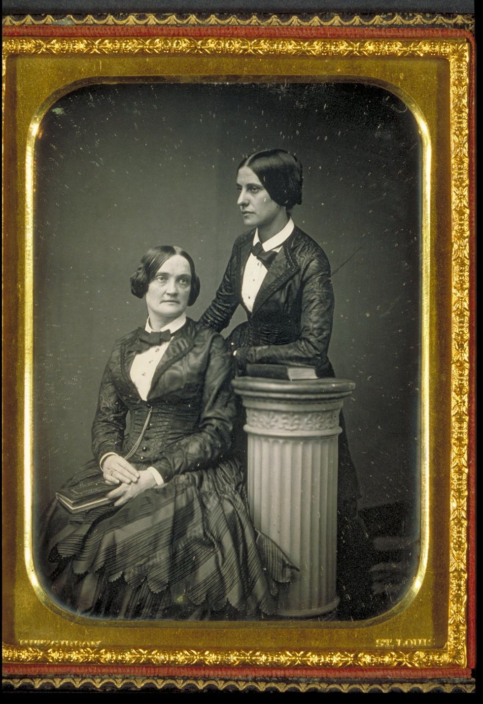 photograph two women 1858 included in Queer Lens A History of Photography book