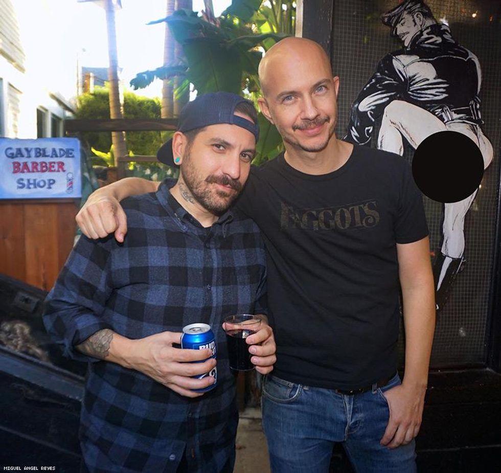 Photographer Jeremy Lucido and Steven Reigns