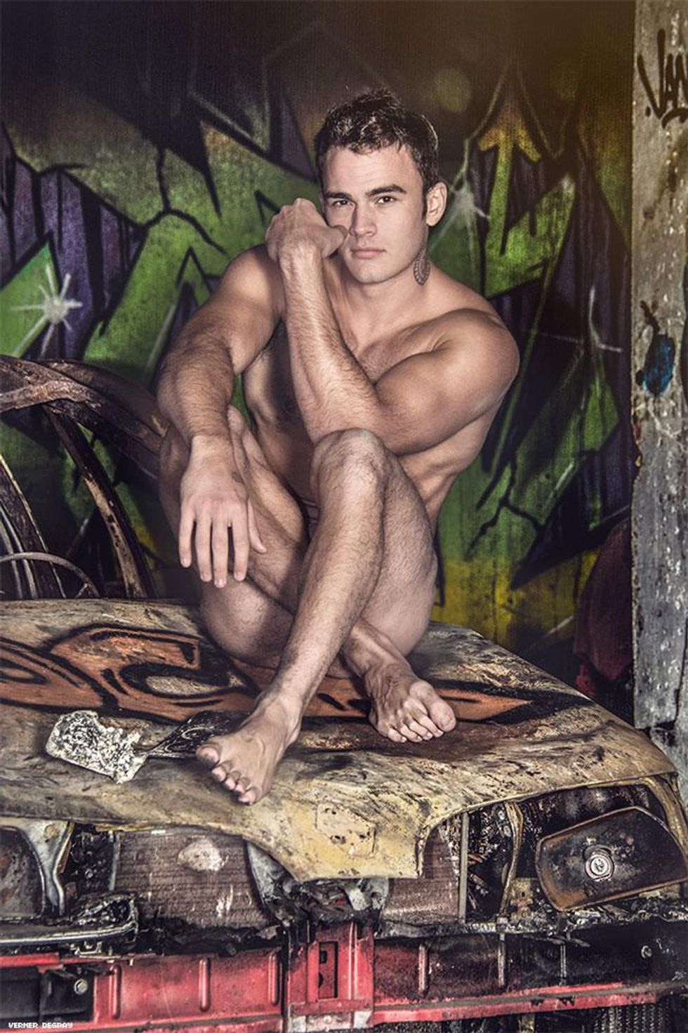 Photographer Verner Degray and Dylan