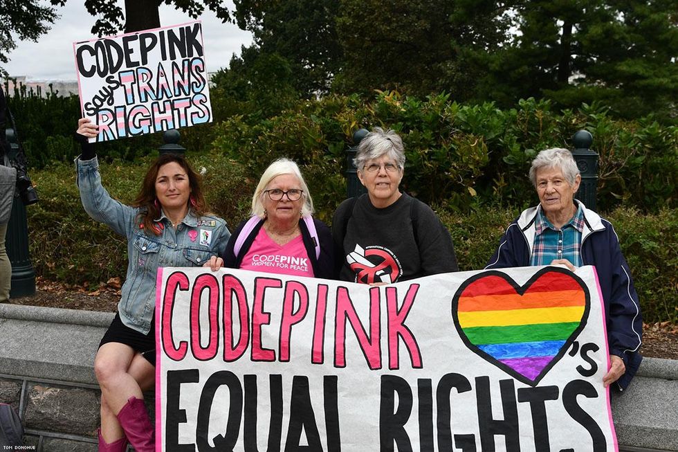 PHOTOS: Activists Rally at Supreme Court as LGBTQ Hearings Begin