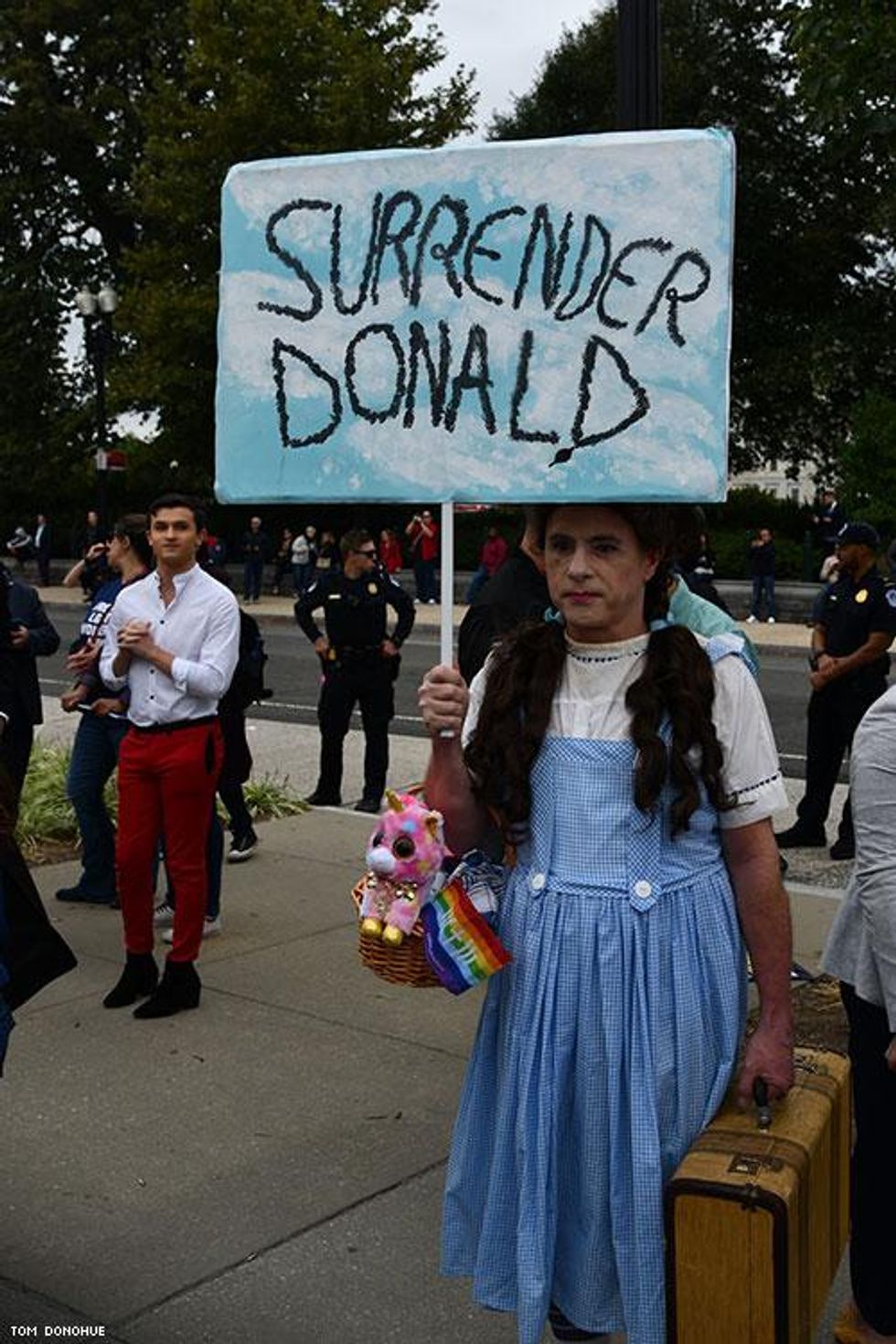 PHOTOS: Activists Rally at Supreme Court as LGBTQ Hearings Begin