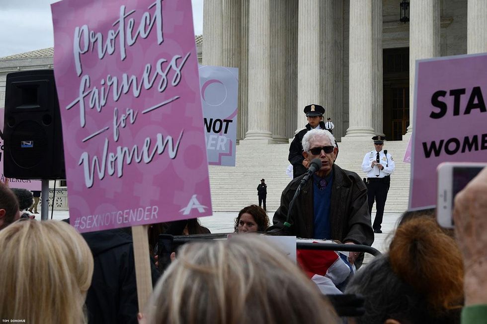 PHOTOS: Activists Rally at Supreme Court as LGBTQ Hearings Begin