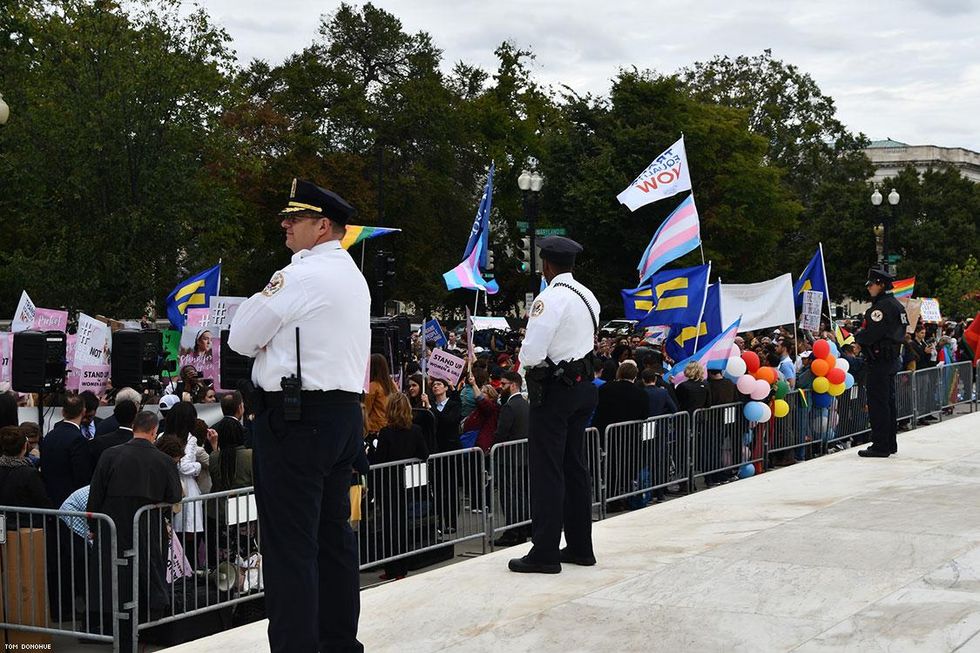 PHOTOS: Activists Rally at Supreme Court as LGBTQ Hearings Begin