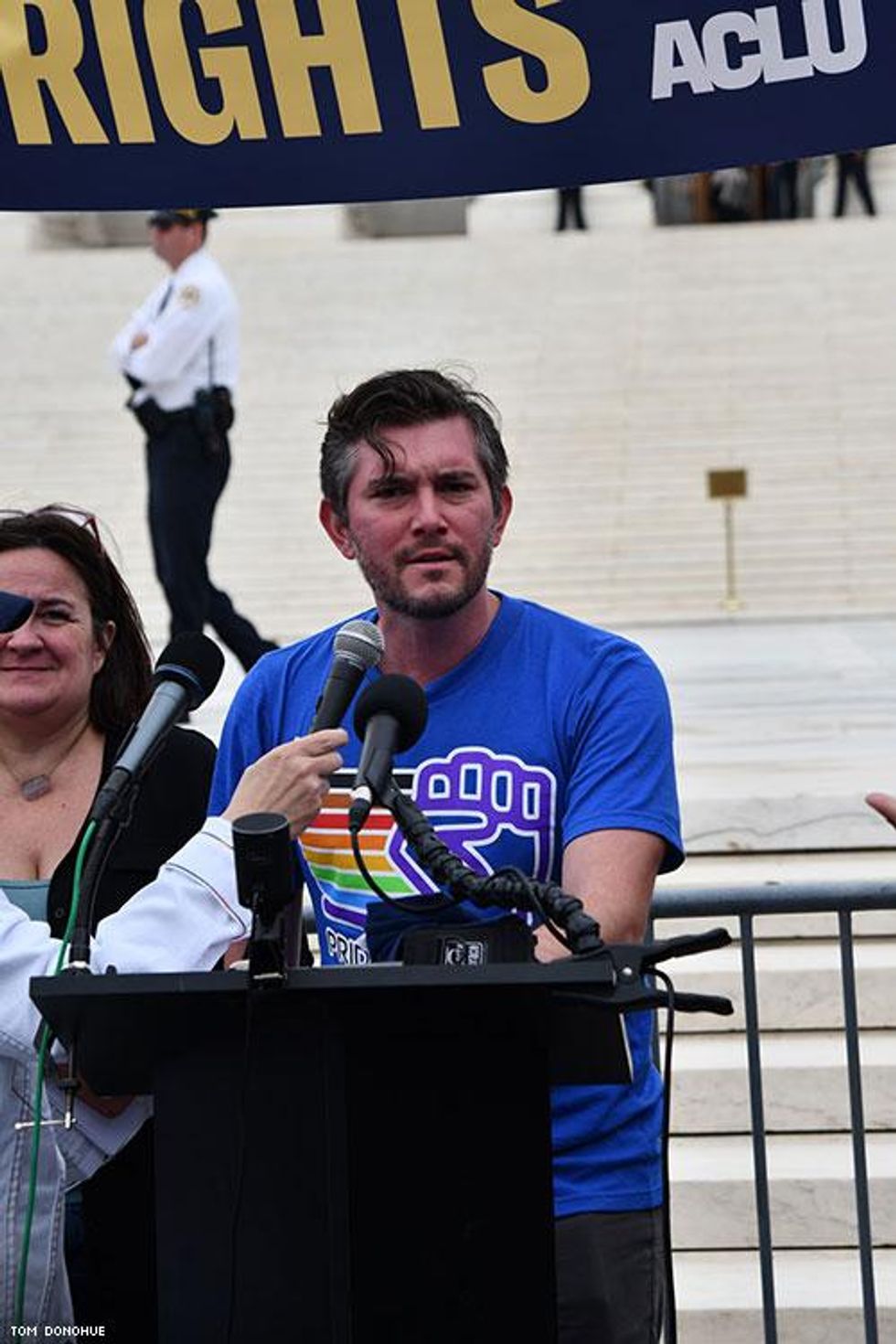 PHOTOS: Activists Rally at Supreme Court as LGBTQ Hearings Begin