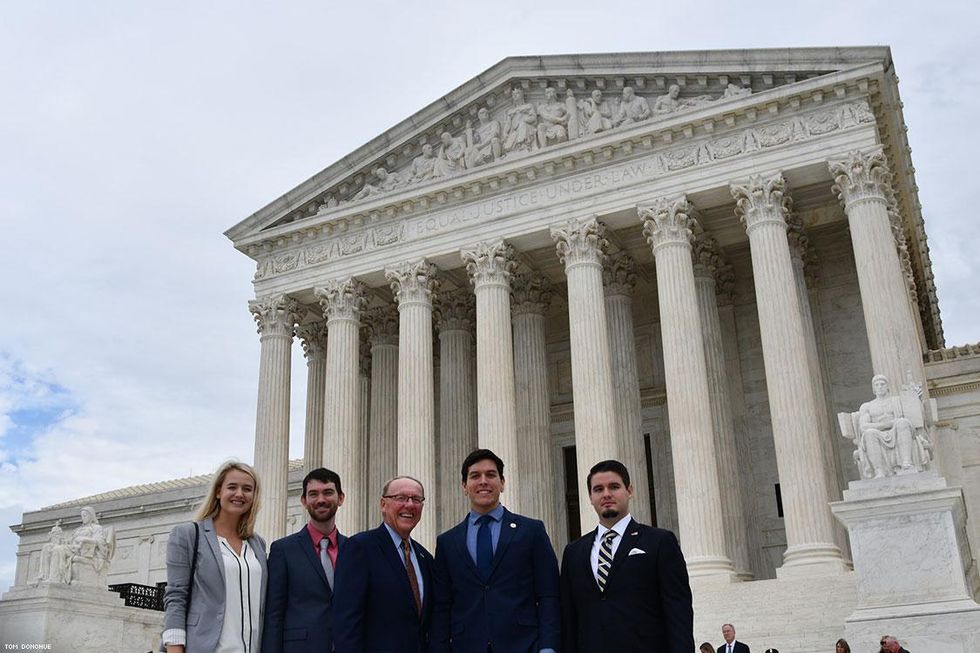 PHOTOS: Activists Rally at Supreme Court as LGBTQ Hearings Begin