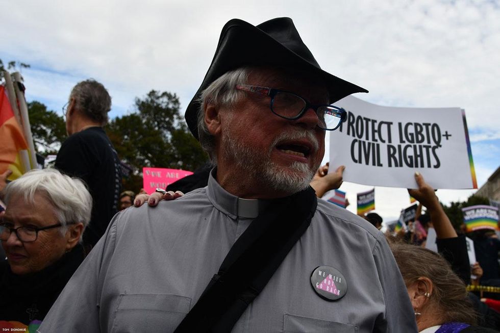 PHOTOS: Activists Rally at Supreme Court as LGBTQ Hearings Begin