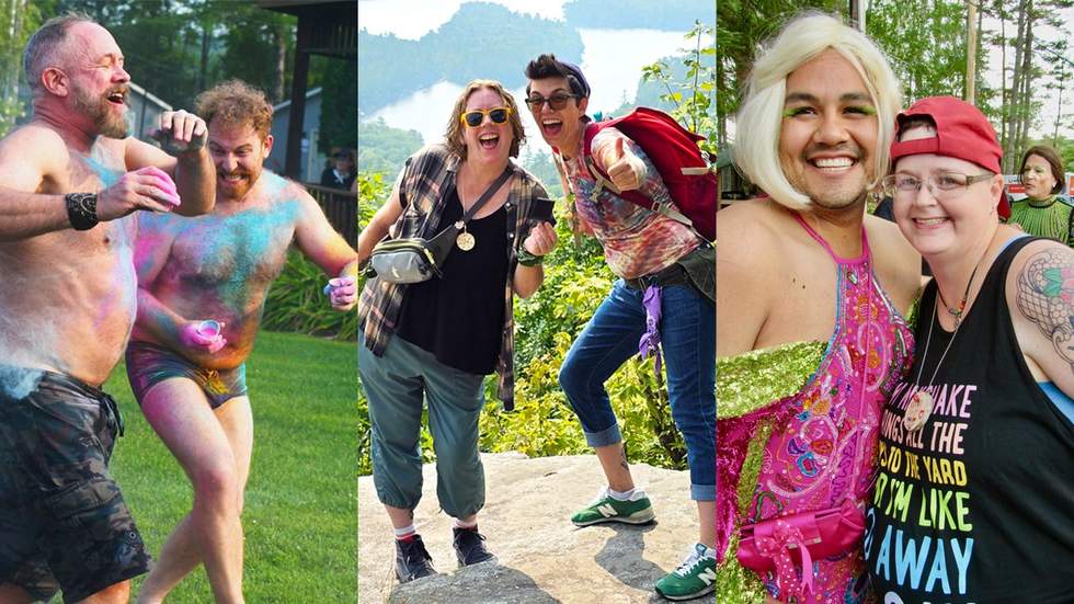 photos of queer adults from camp Camp Camp