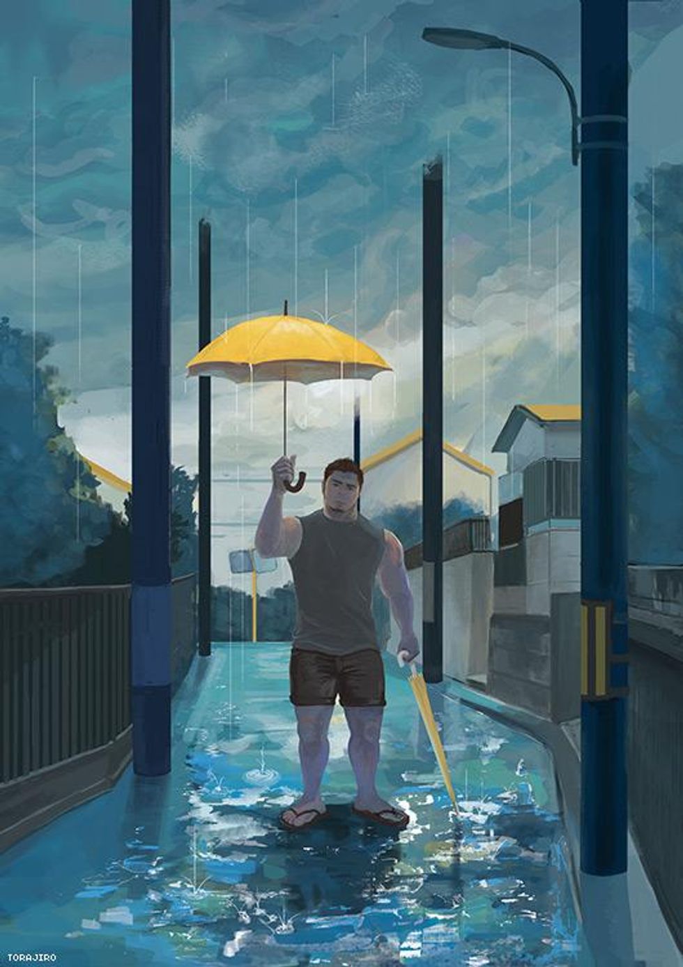 Pick you up before evening shower