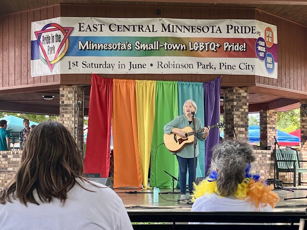 Pine City East Central Minnesota June 2025 LGBTQIA rural pride celebration