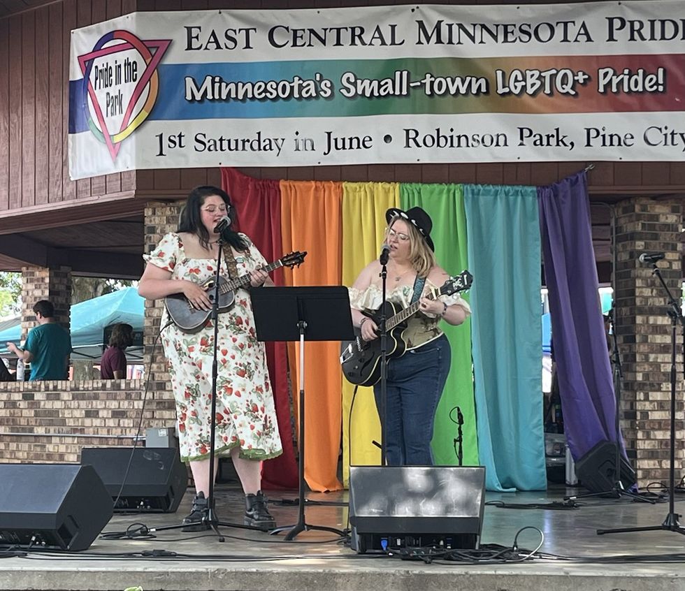 Pine City East Central Minnesota June 2025 LGBTQIA rural pride celebration