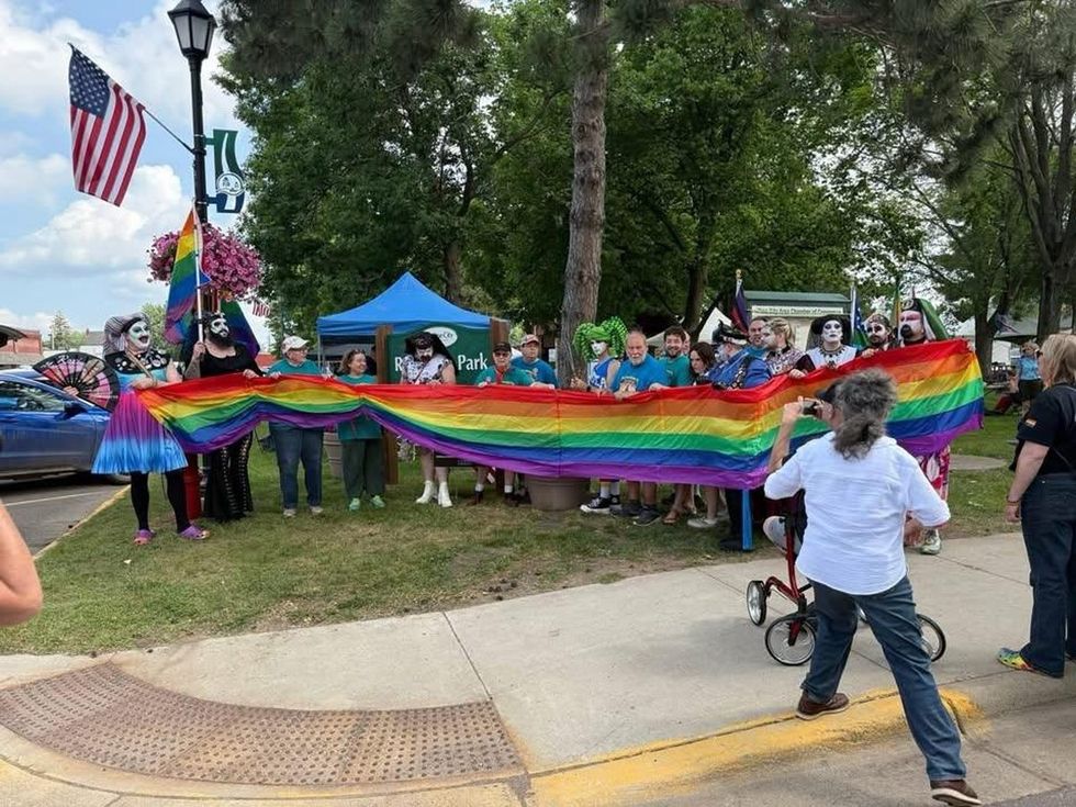 Pine City East Central Minnesota June 2025 LGBTQIA rural pride celebration