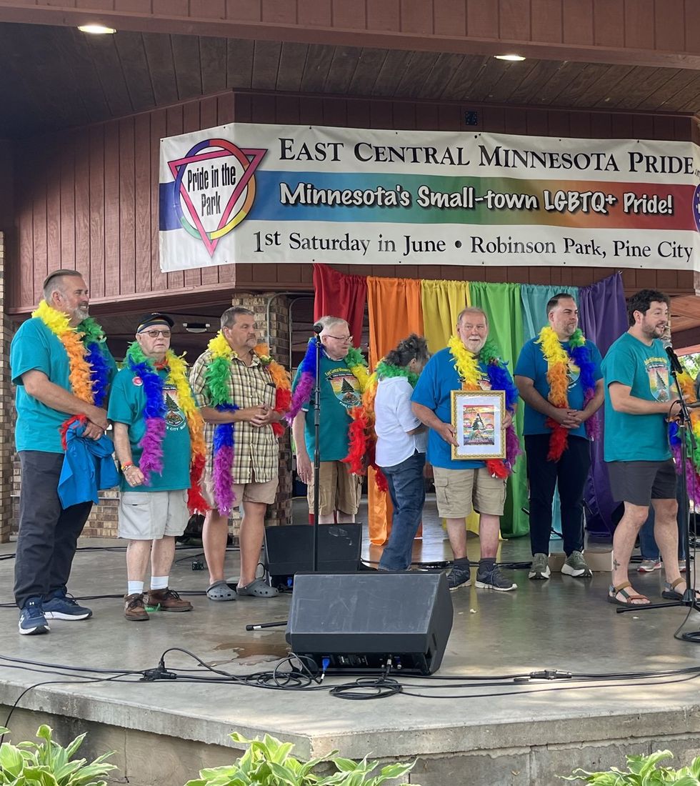 Pine City East Central Minnesota June 2025 LGBTQIA rural pride celebration