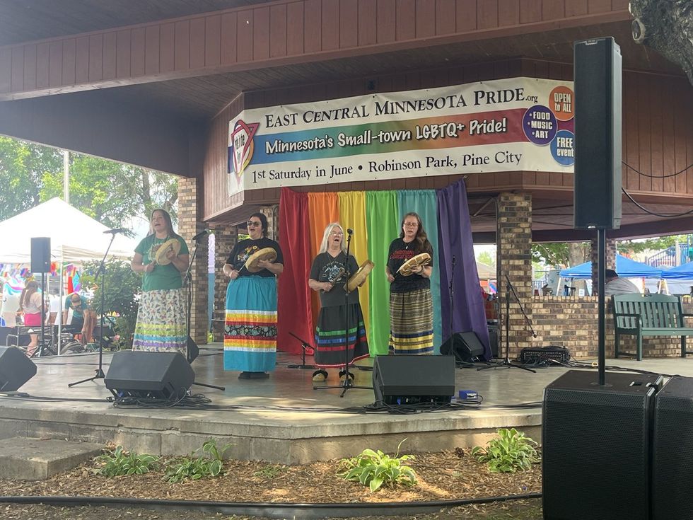 Pine City East Central Minnesota June 2025 LGBTQIA rural pride celebration