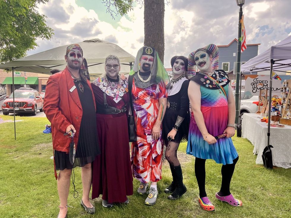 Pine City East Central Minnesota June 2025 LGBTQIA rural pride celebration