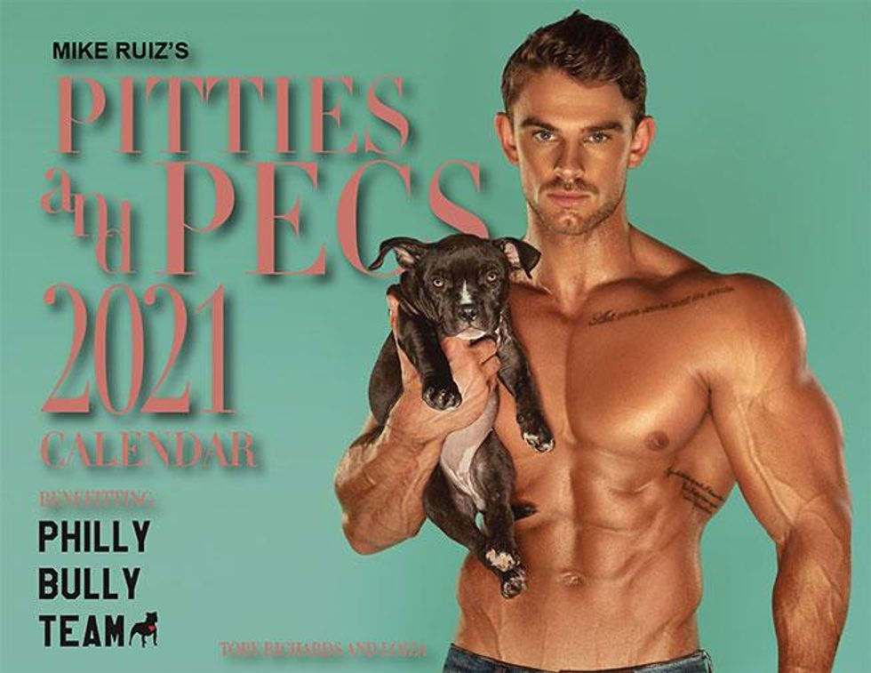 Pitties and Pecs Calendar