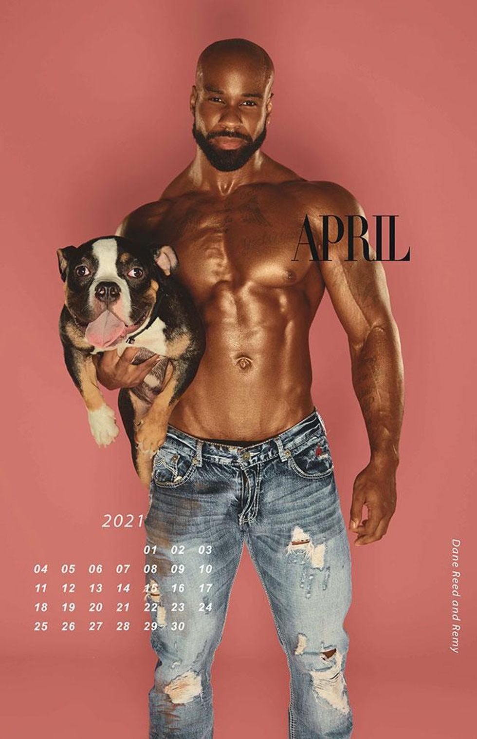 Pitties and Pecs Calendar